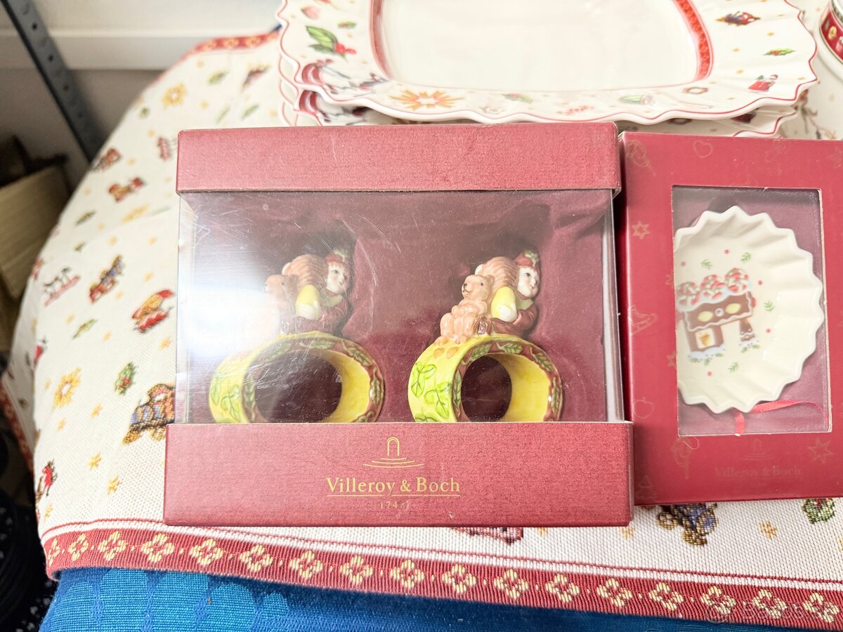Vianocny porcelan Villeroy Boch toys a Hustchenreuther - 6