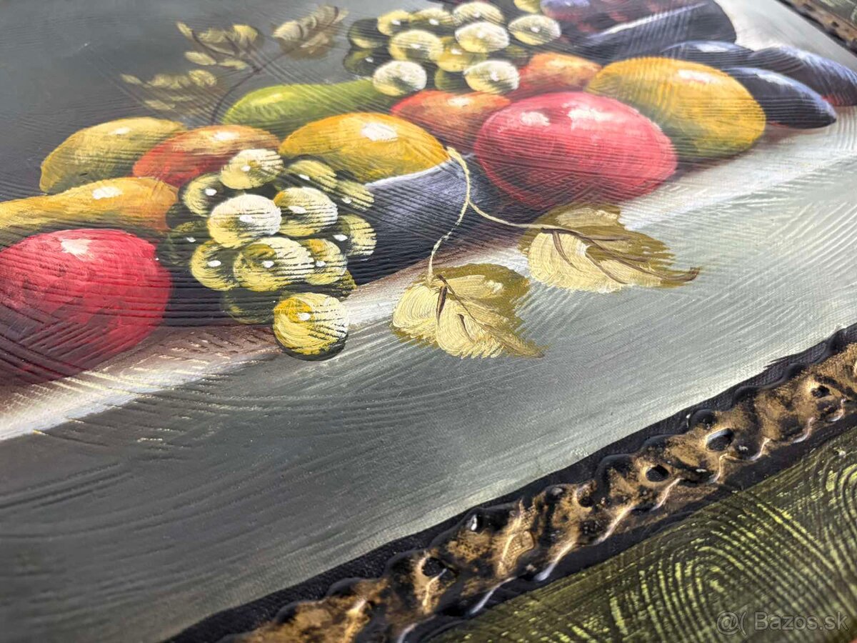 Obrazy - 2 druhy - tulipány alebo ovocie v mise - 6