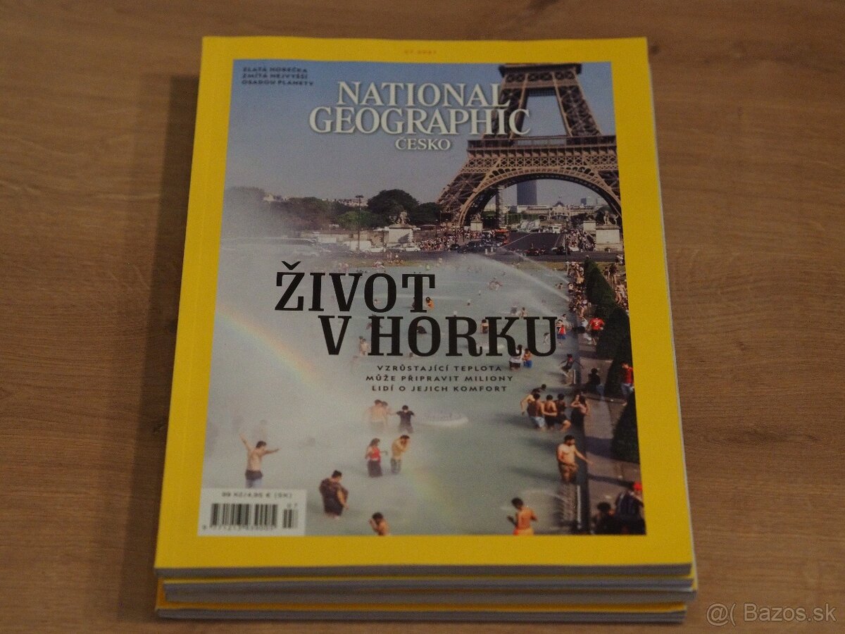 časopisy National Geographic 9ks - 6