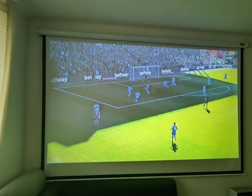 FullHD LED prenosný projektor HORLAT s Wifi Bluetooth - 6