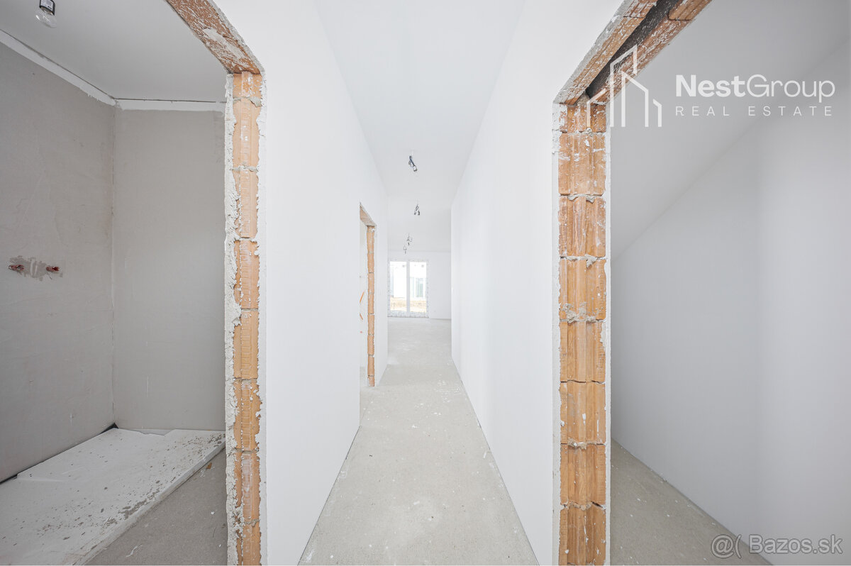 PREDAJ NOVOSTAVBA 4-IZBOVÝ BUNGALOV, POZEMOK 300 m2, HUBICE - 6