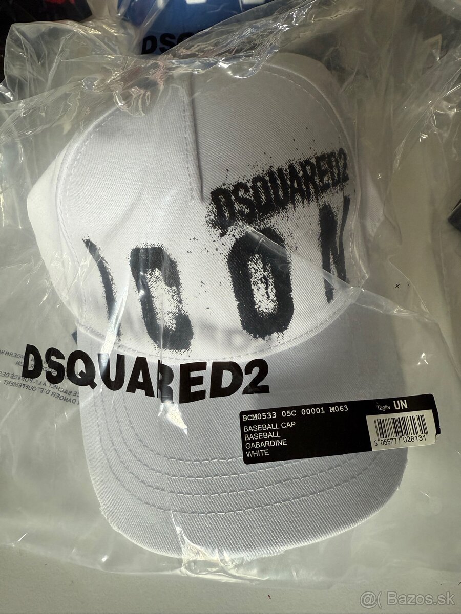 DSQUARED2-ICON , šiltovka, nová, originál , č.1 - 6