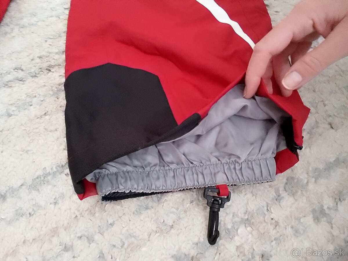 Lyžiarske nohavice červené - 6