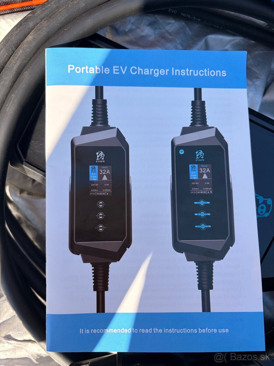 EVSON Type 2 - prenosný nabíjací wallbox - 6