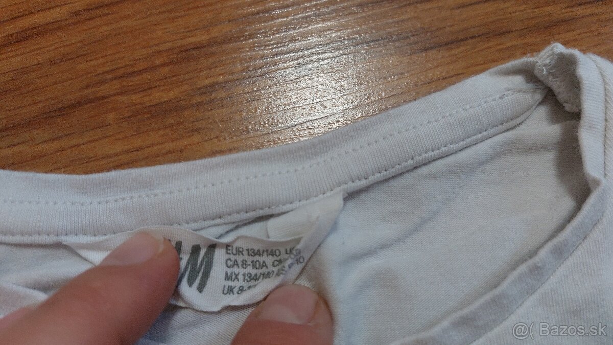 Predam vianocne tricka a nohavice v.140 - 6