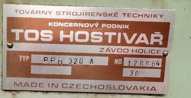 Bruska rovinná vodorovná BPH 320 A - 6