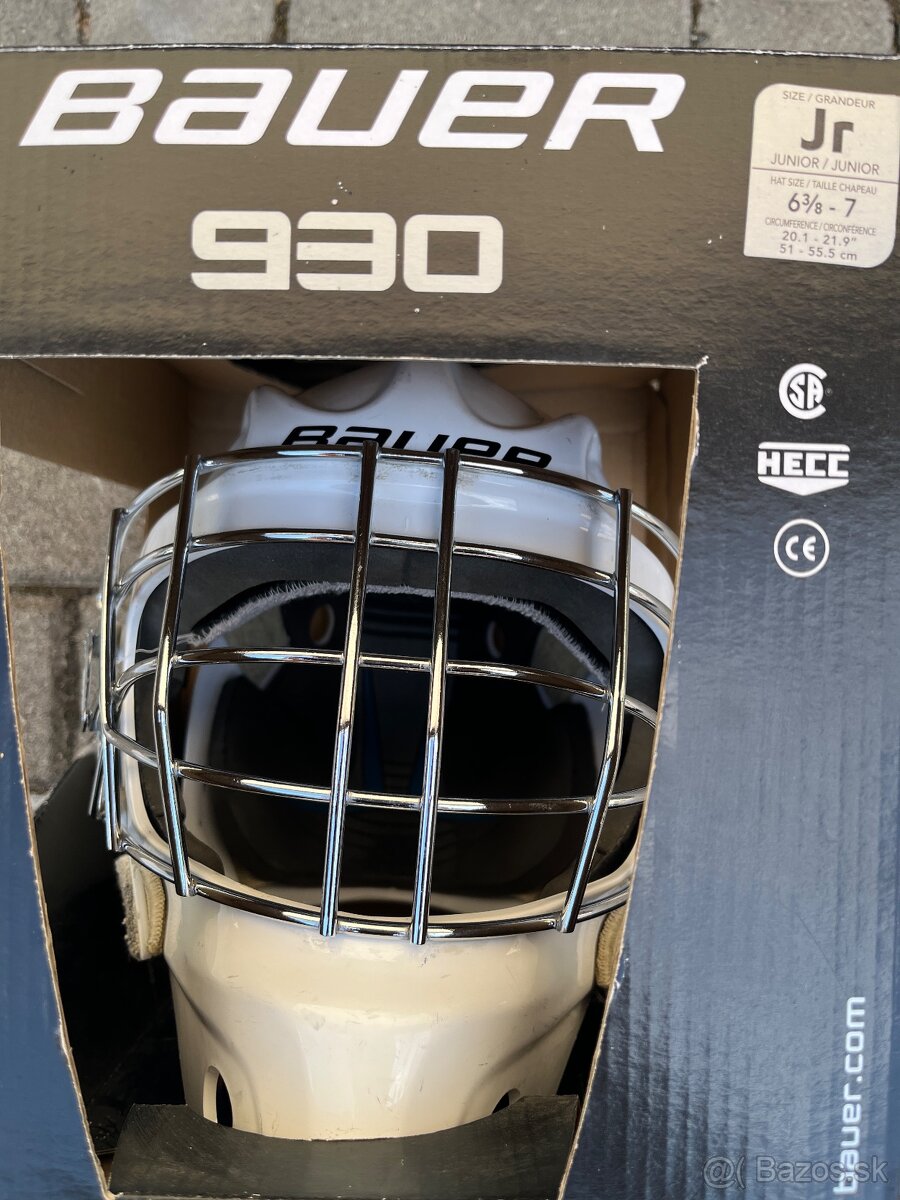NA PREDAJ Bránkarska prilba Bauer 930 Junior - 6