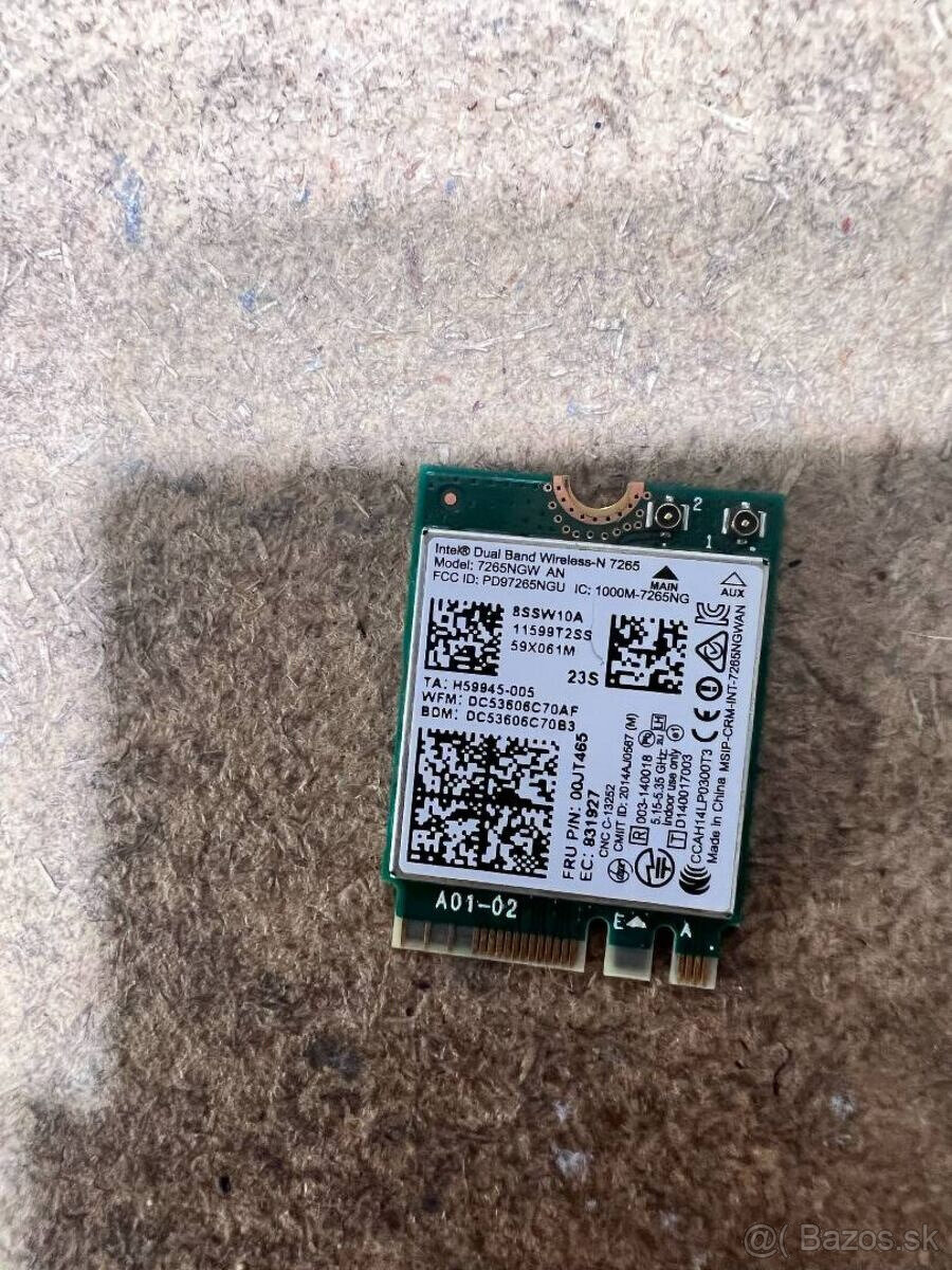 Predám používaný WiFi modul do Lenovo T450. - 6