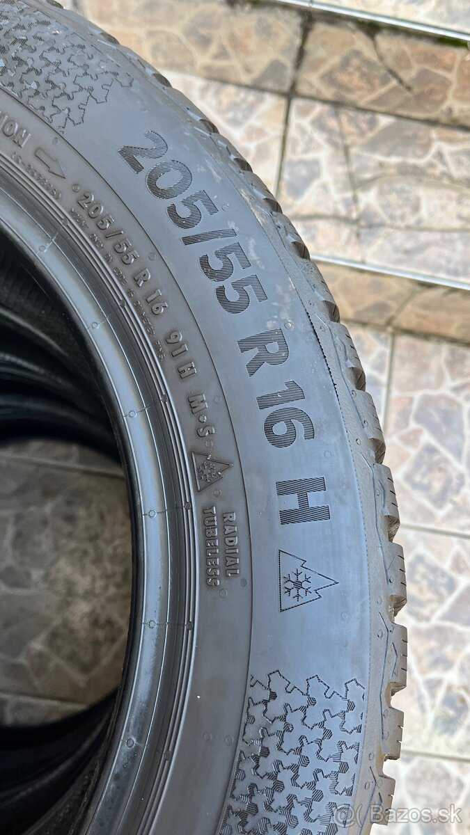 Zimné Continental 205/55 r15 - 6