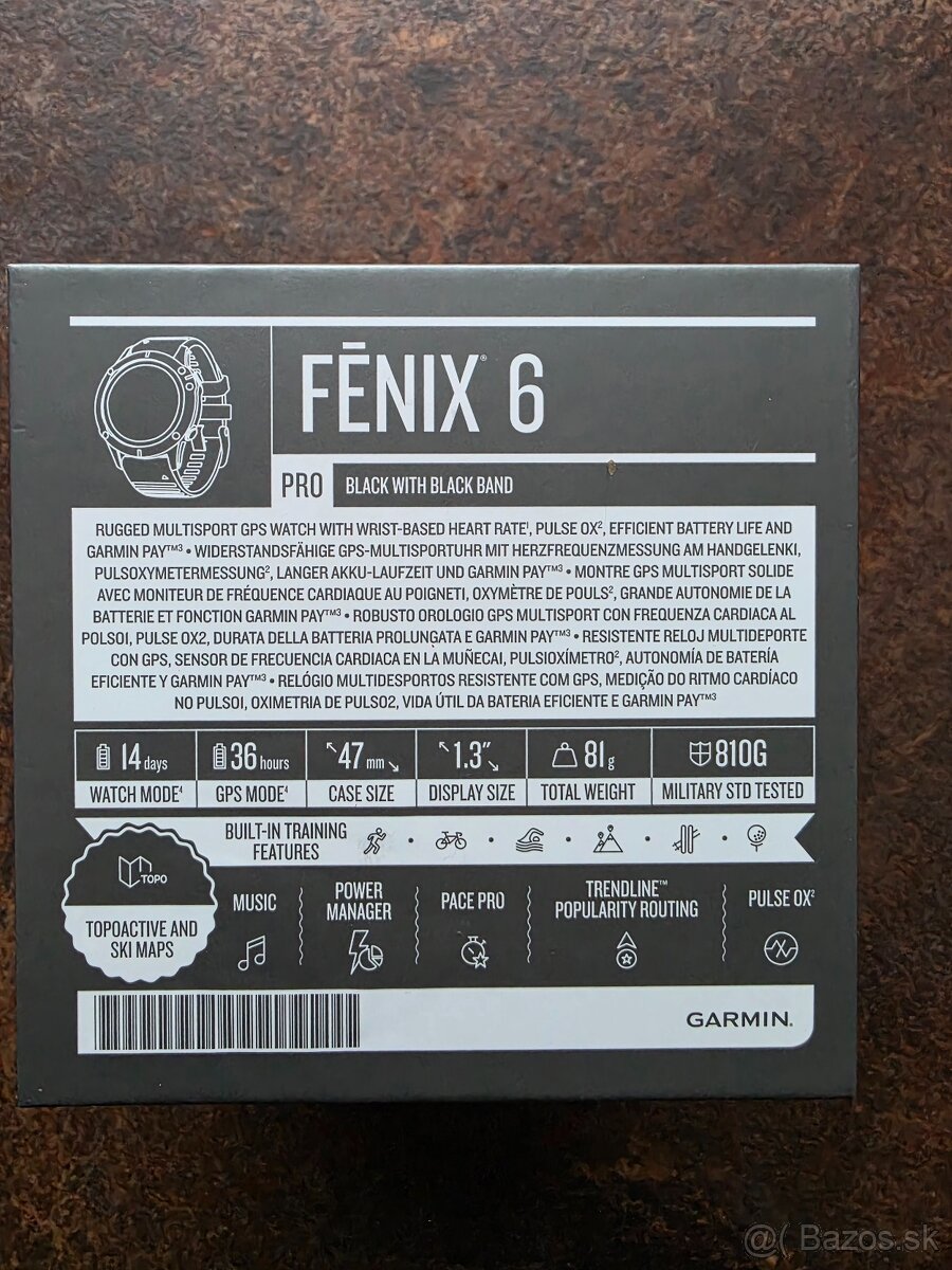 Garmin fenix 6 PRO - 6