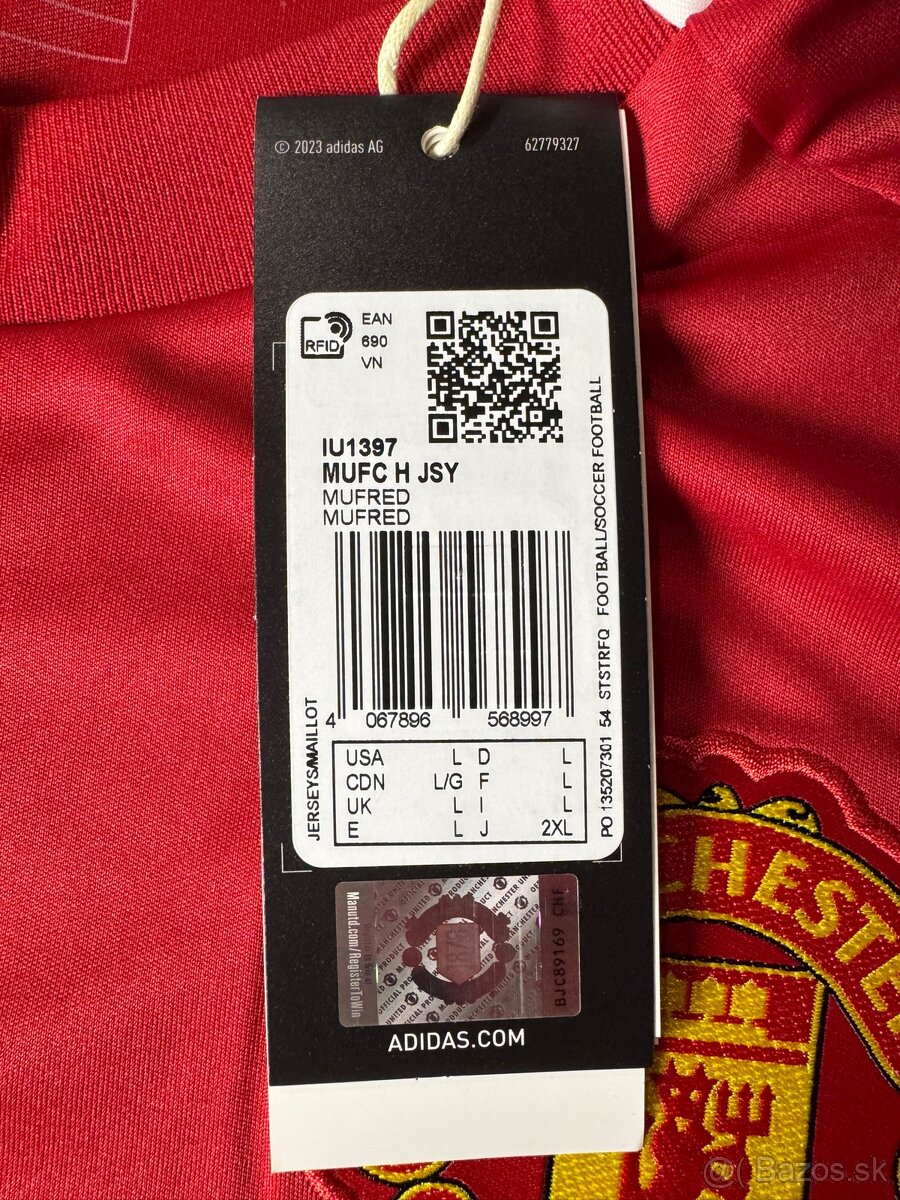 Originálny dres Manchester United - 6