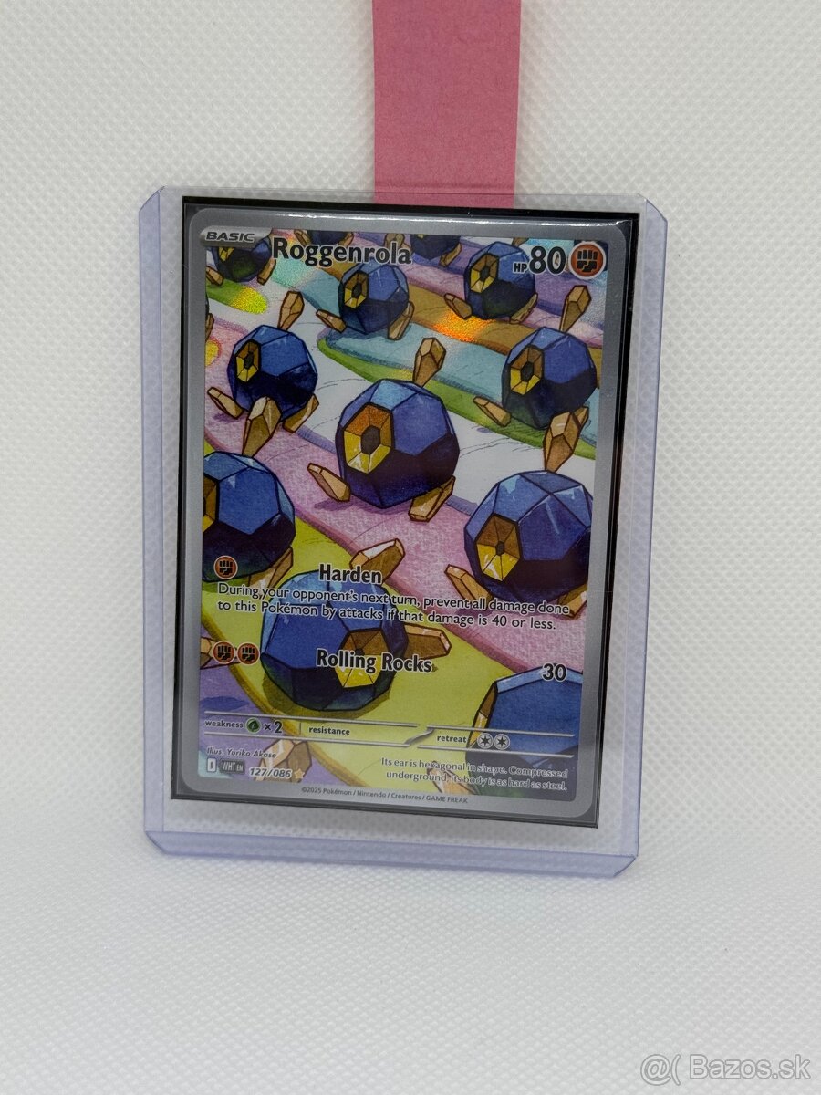 Pokémon karta Roggenrola 127/086 – NM – ORIGINÁL - 6