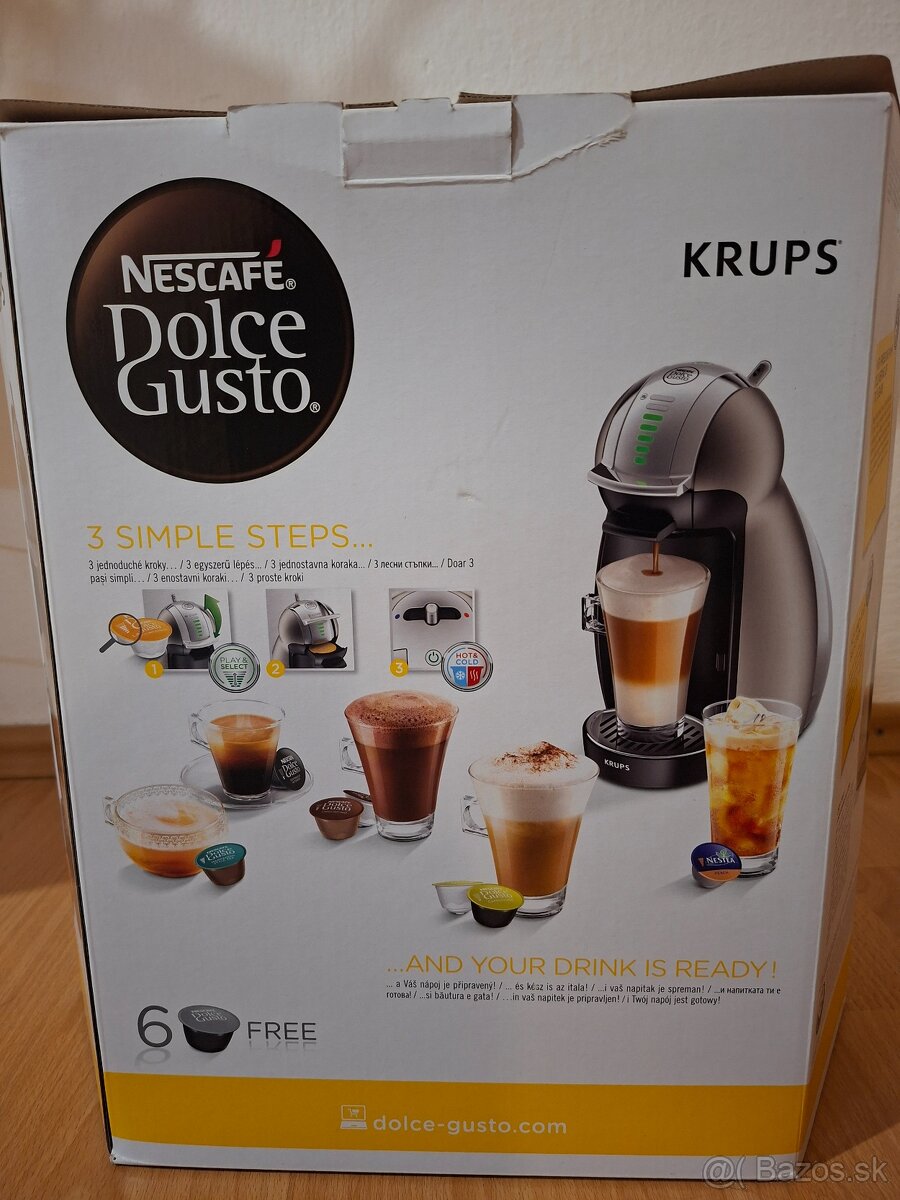 Predám kávovar Dolce Gusto Krups - 6