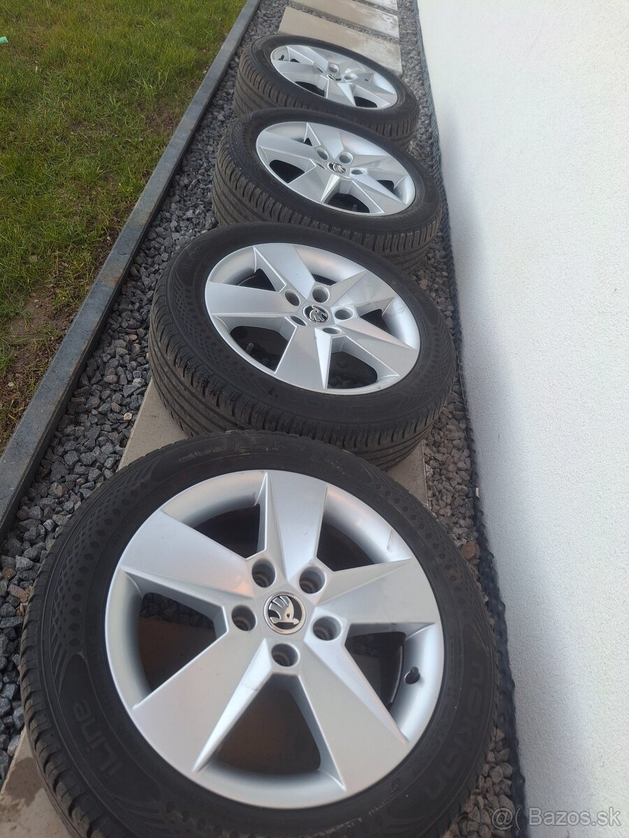 5x112 R16 + Letné goodyear 205/55 R16 - 6