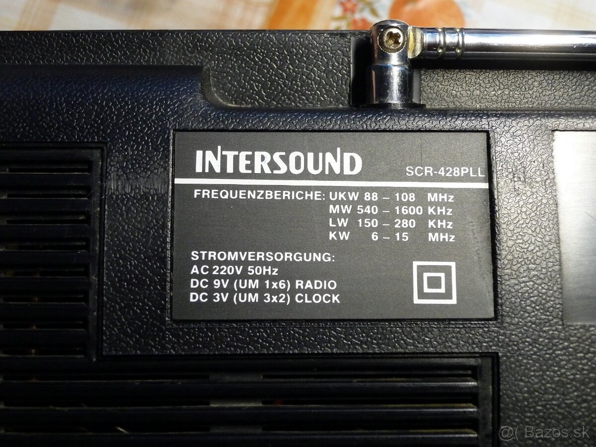 Predám rádiomagnetofóny INTERSOUND a MEKOSONIC - 6