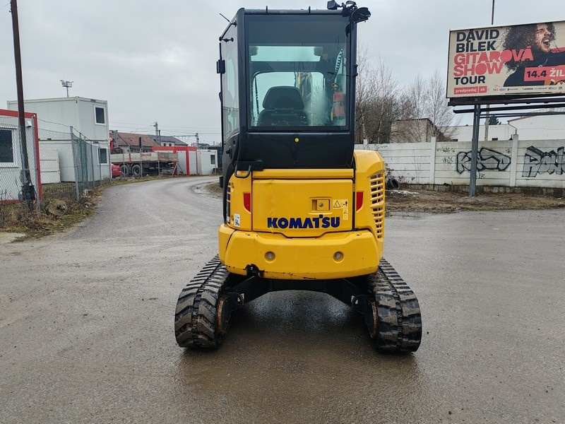 KOMATSU PC35MR-5 - pásový minibáger - 6