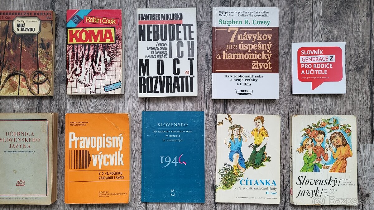 Knihy, všetko za 10 EUR. - 6