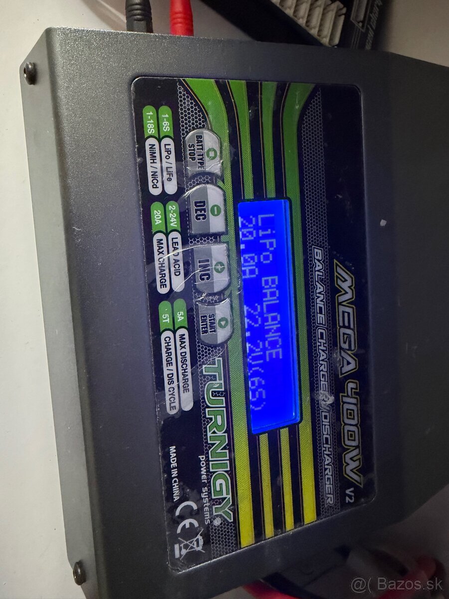 RC NABIJACKA TURNIG MEGA 400W V2. - 6