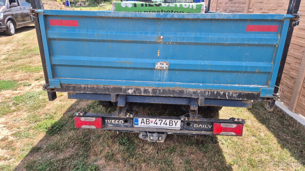 Vyklápač do 3,5t. Iveco Daily 3.0. 107kw 3 stranný sklápač - 6