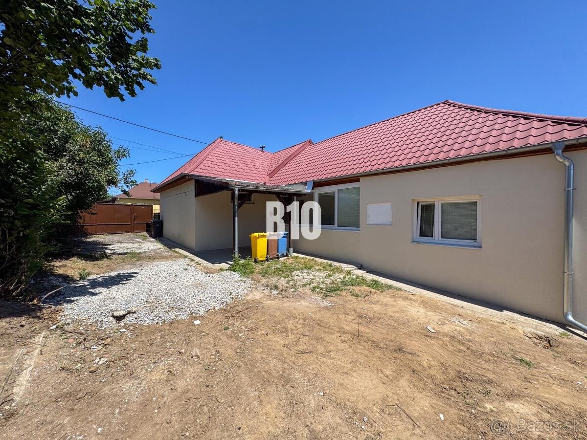 REZERVOVANÉ Čiastočne zrekonštruovaný 4 izbový rodinný dom - - 6