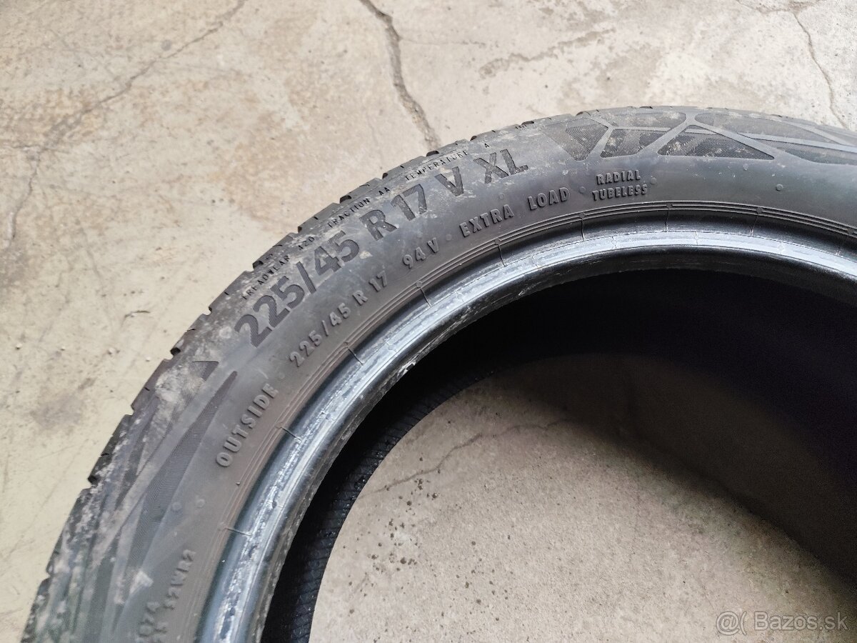 Letné 225/45 R17 continental - 6