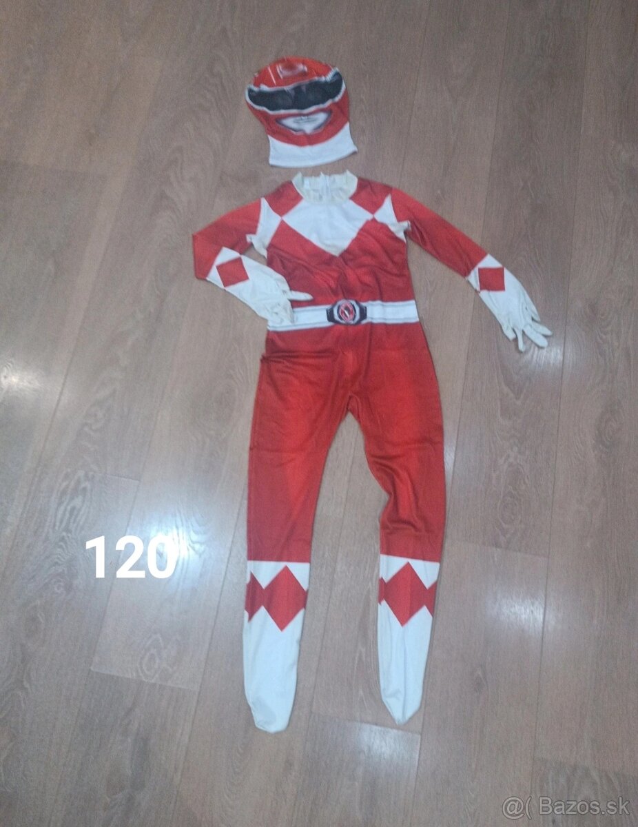 Karnevalový kostým Power Ranger - 6