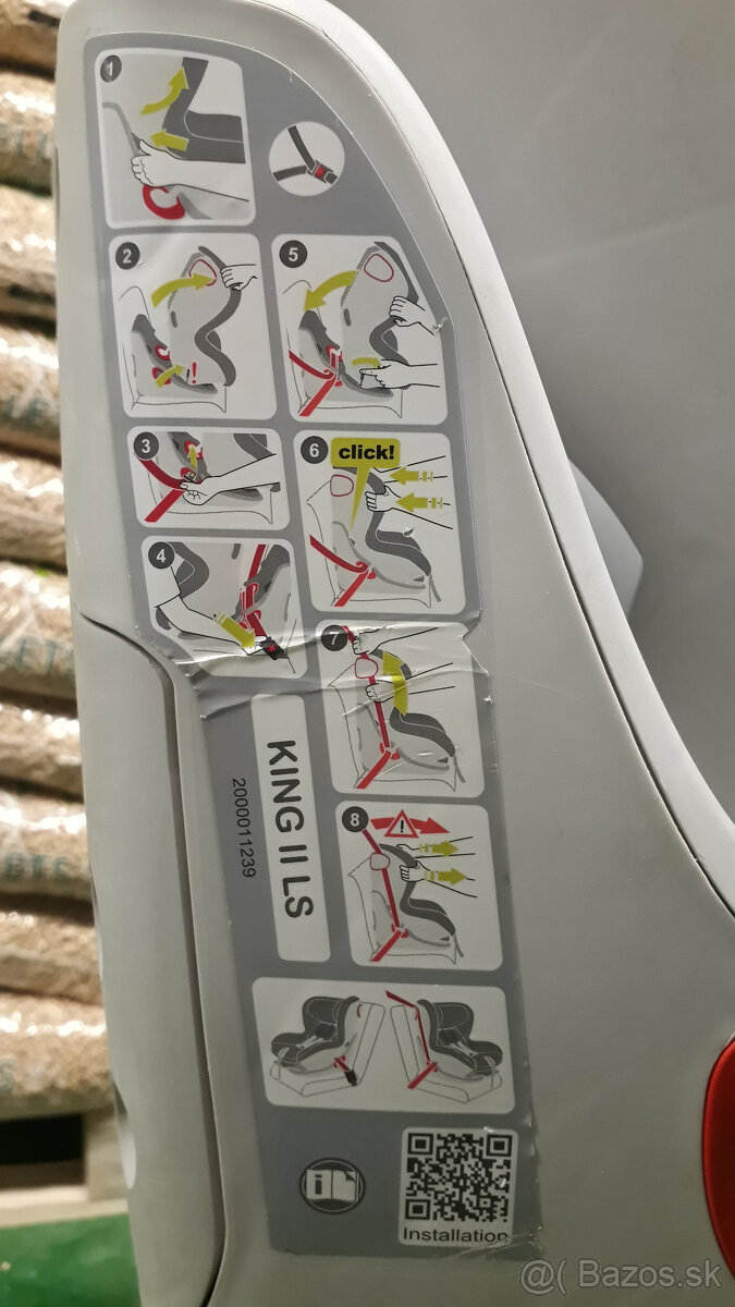 Britax Romer King II detská autosedačka - 6