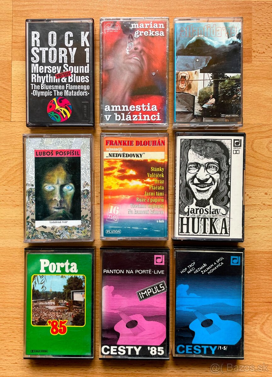 MC kazety - SK a CZ interpreti, skupiny - 6