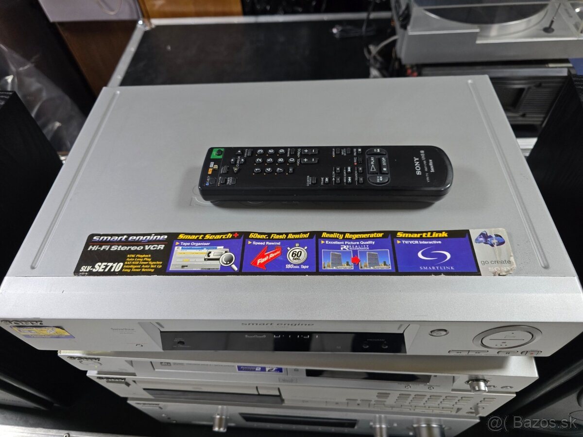 SONY SLV-SE710 +DVP-NS305 silver stereo video +dvd - 6