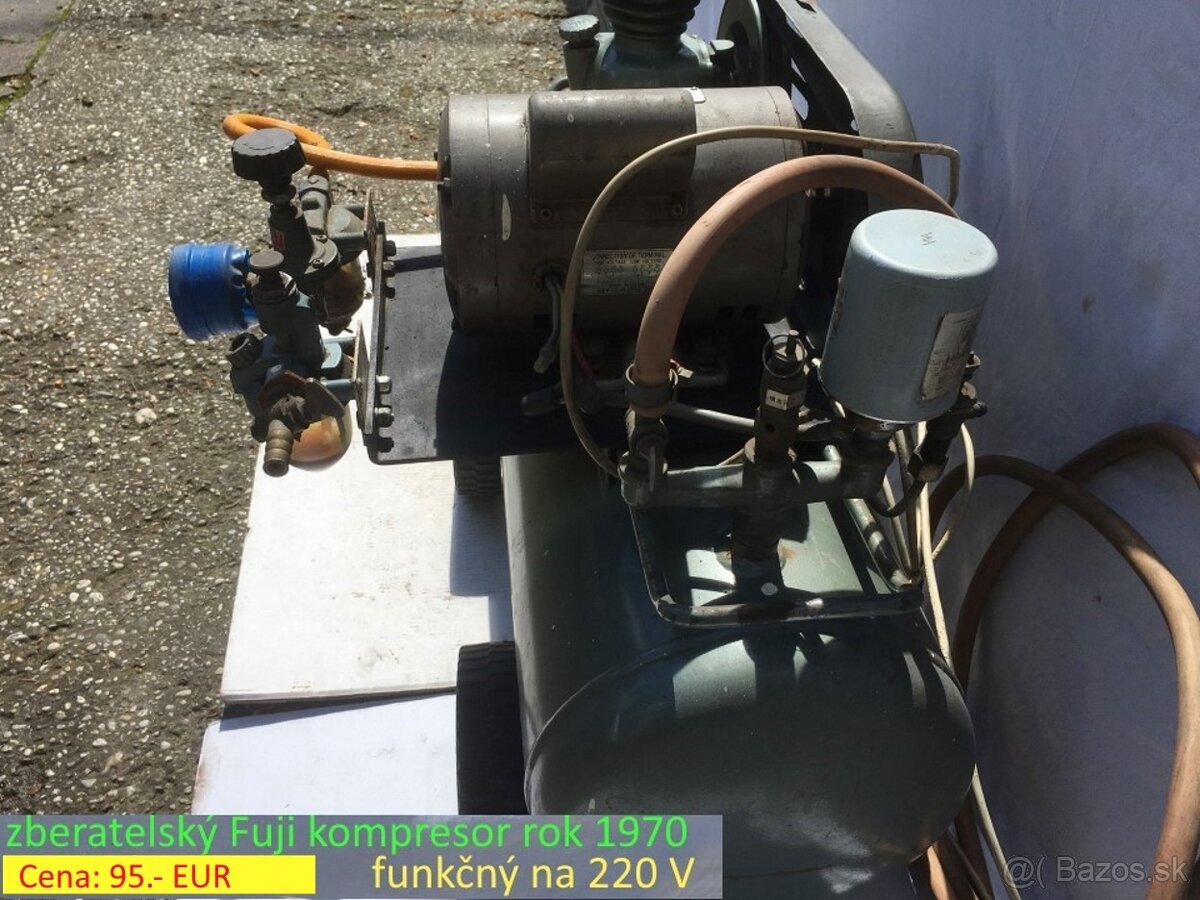 Unikátny FUJI kompresor 1970 Japan - 6