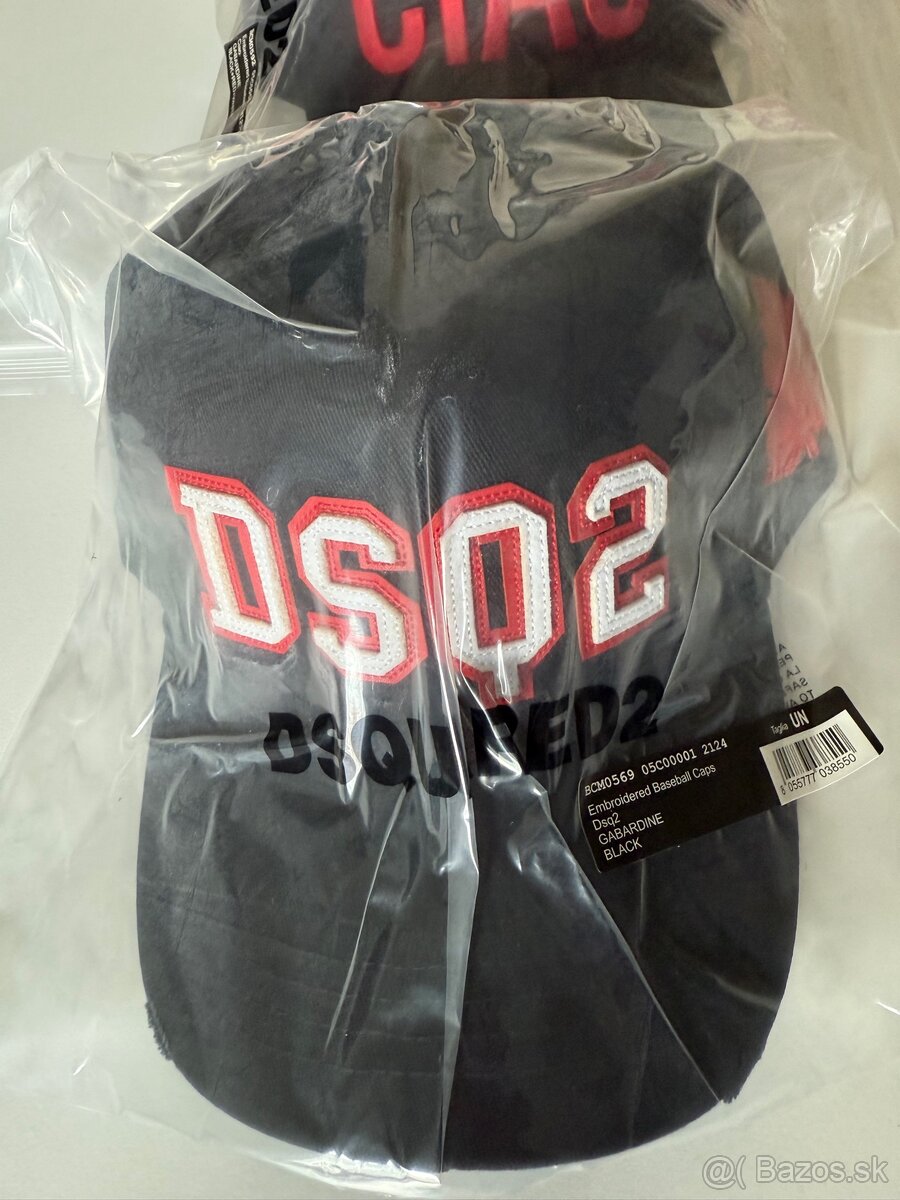 DSQUARED2 ICON , šiltovka, nová, originál, č.5 - 6