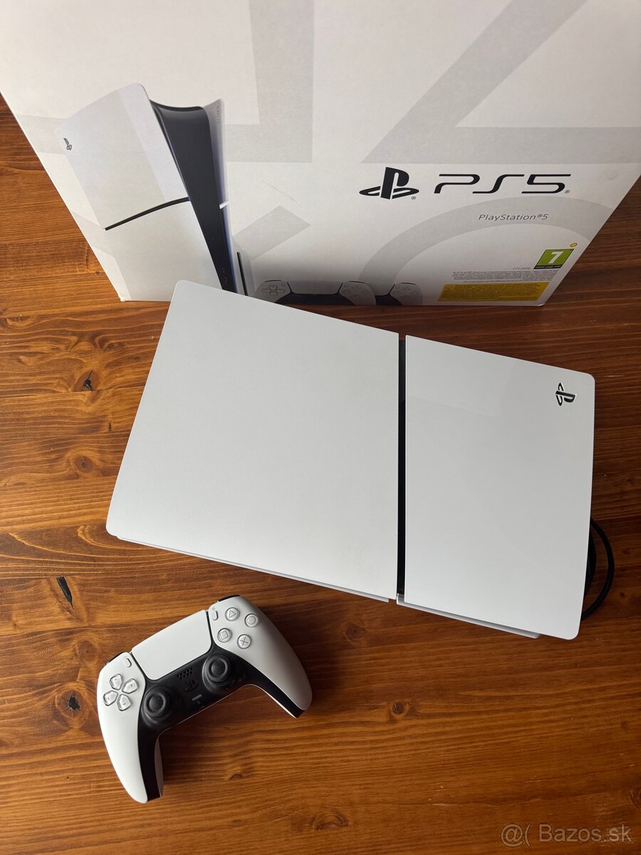 PlayStation 5 Slim s čítačkou diskov (Blu-ray 4K UHD) 1 - 6