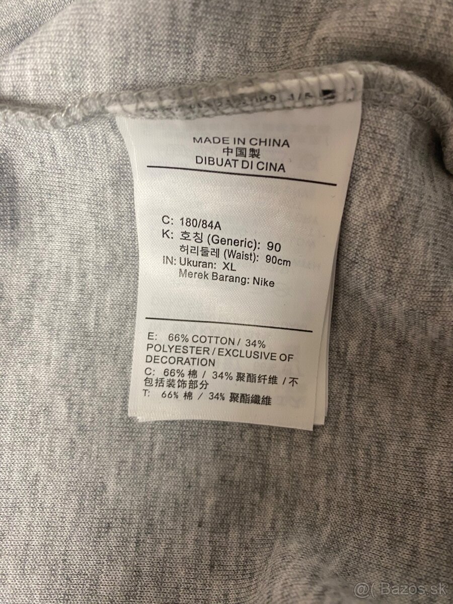 NIKE pánske sivé tepláky - 6