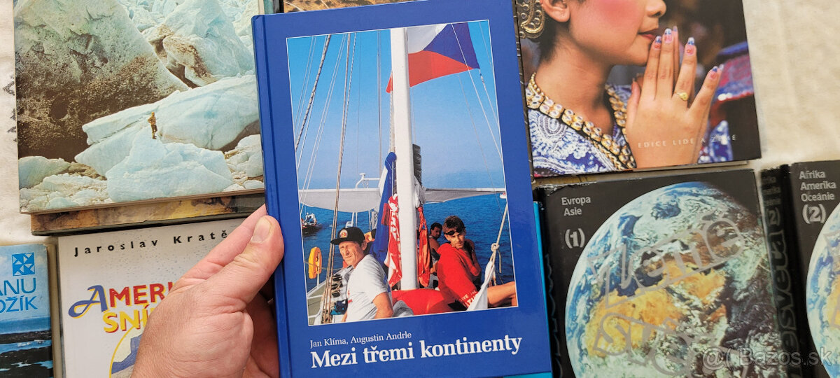 10 x staršie cestopisy - aj Klíma a Andrle s podpisom - 6