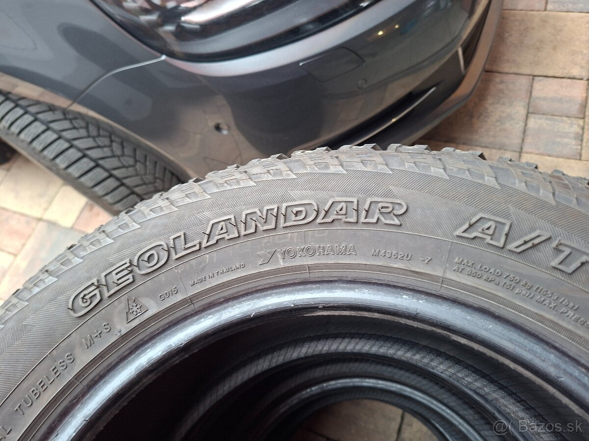Predám zimné pneu.Yokohama Geolander A/T G015--215/65/16-98H - 6
