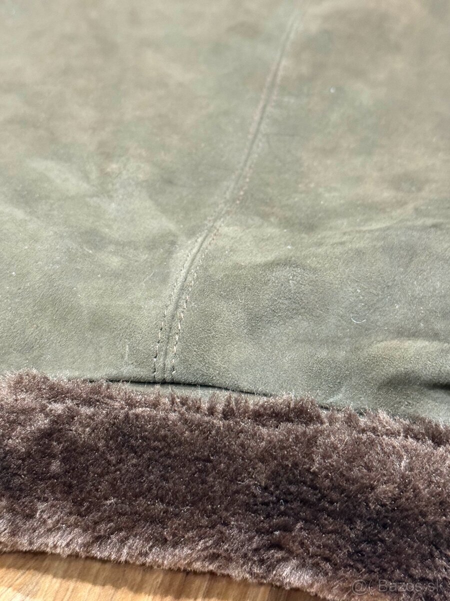 Pánska shearling bombera 100% sheepskin - 6