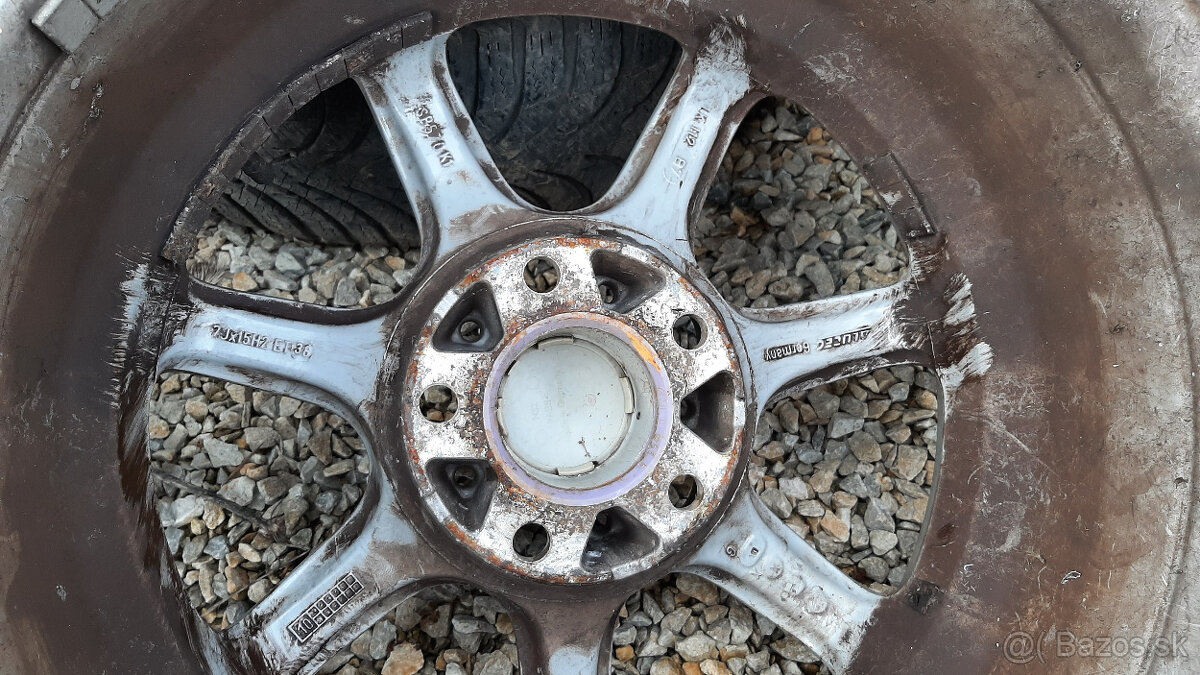 Hliníkové disky r15 Alutec 4x - 6