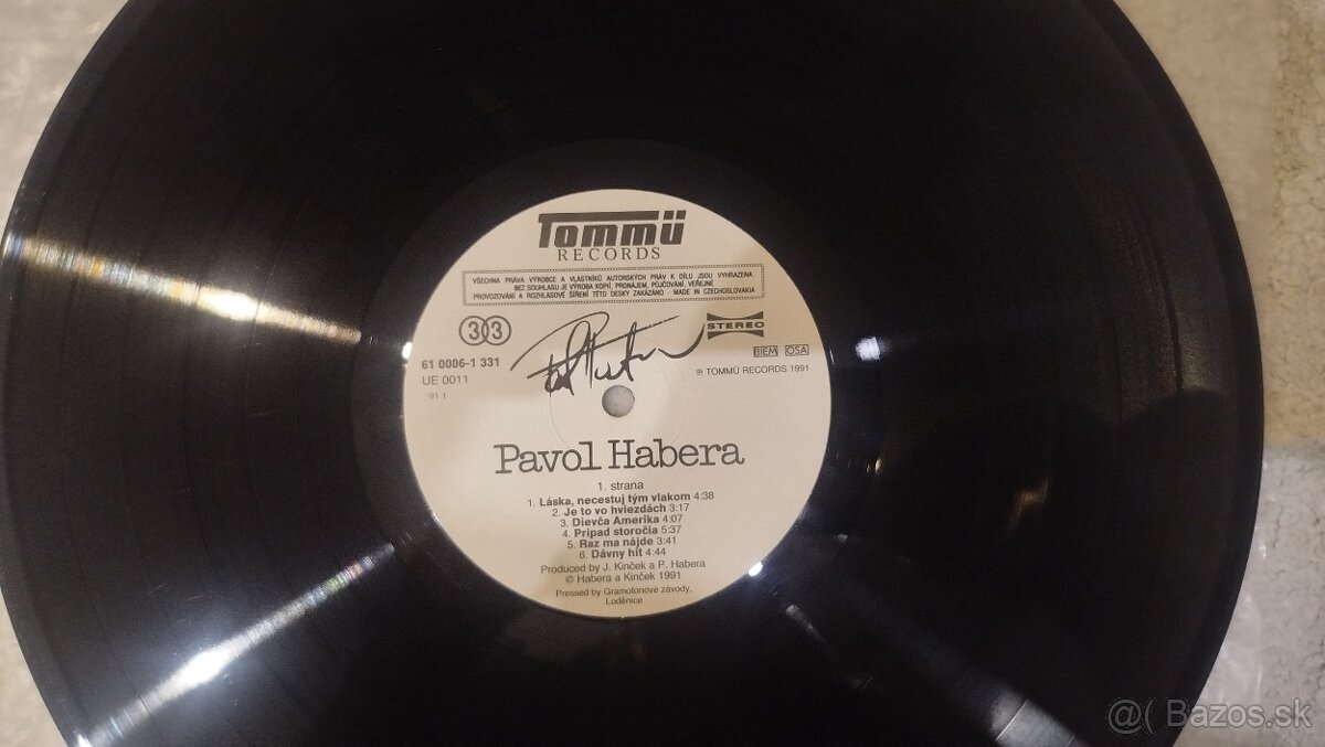 Predám LP Pavol Habera (1991) - 6