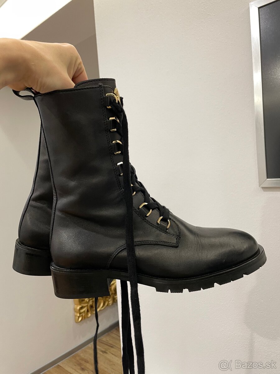 Kožené čižmy Eva Minge - 6