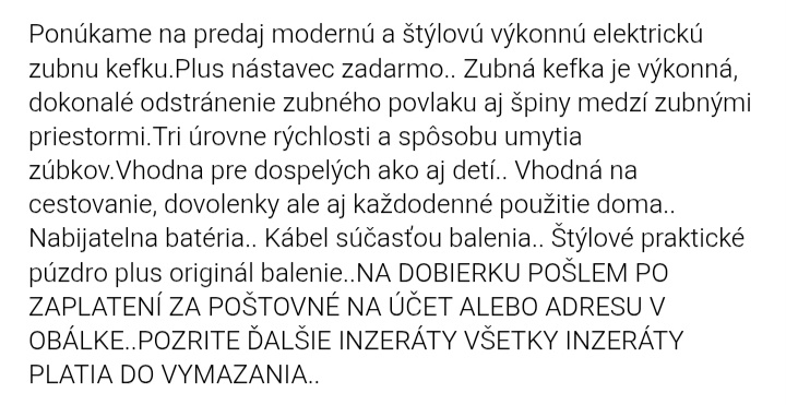 MODERNÁ ELEKTRICKÁ ZUBNÁ KEFKA..plus darček zadarmo - 6