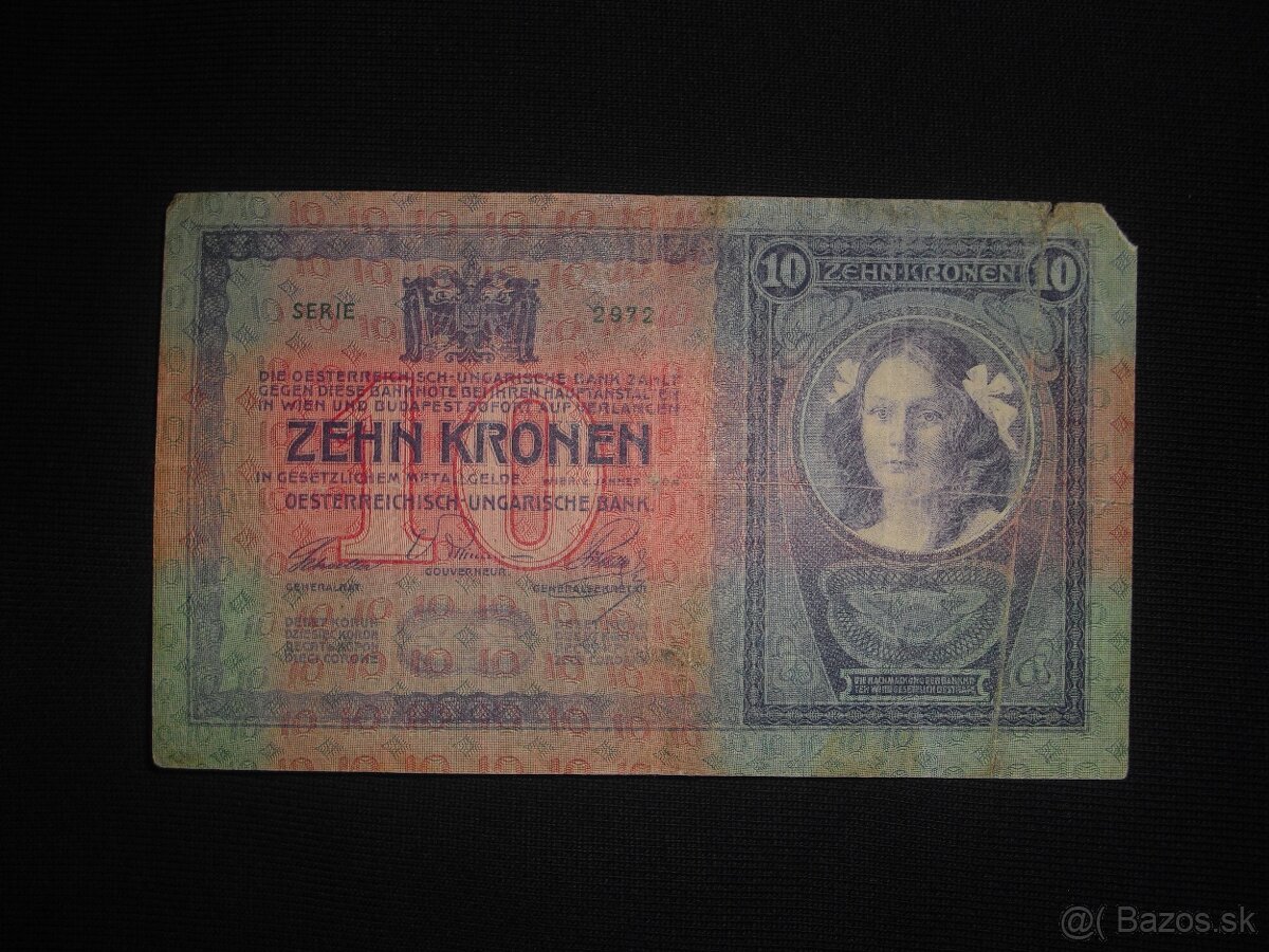 predam Rakusko Uhorske bankovky Kronen Koruny - 6