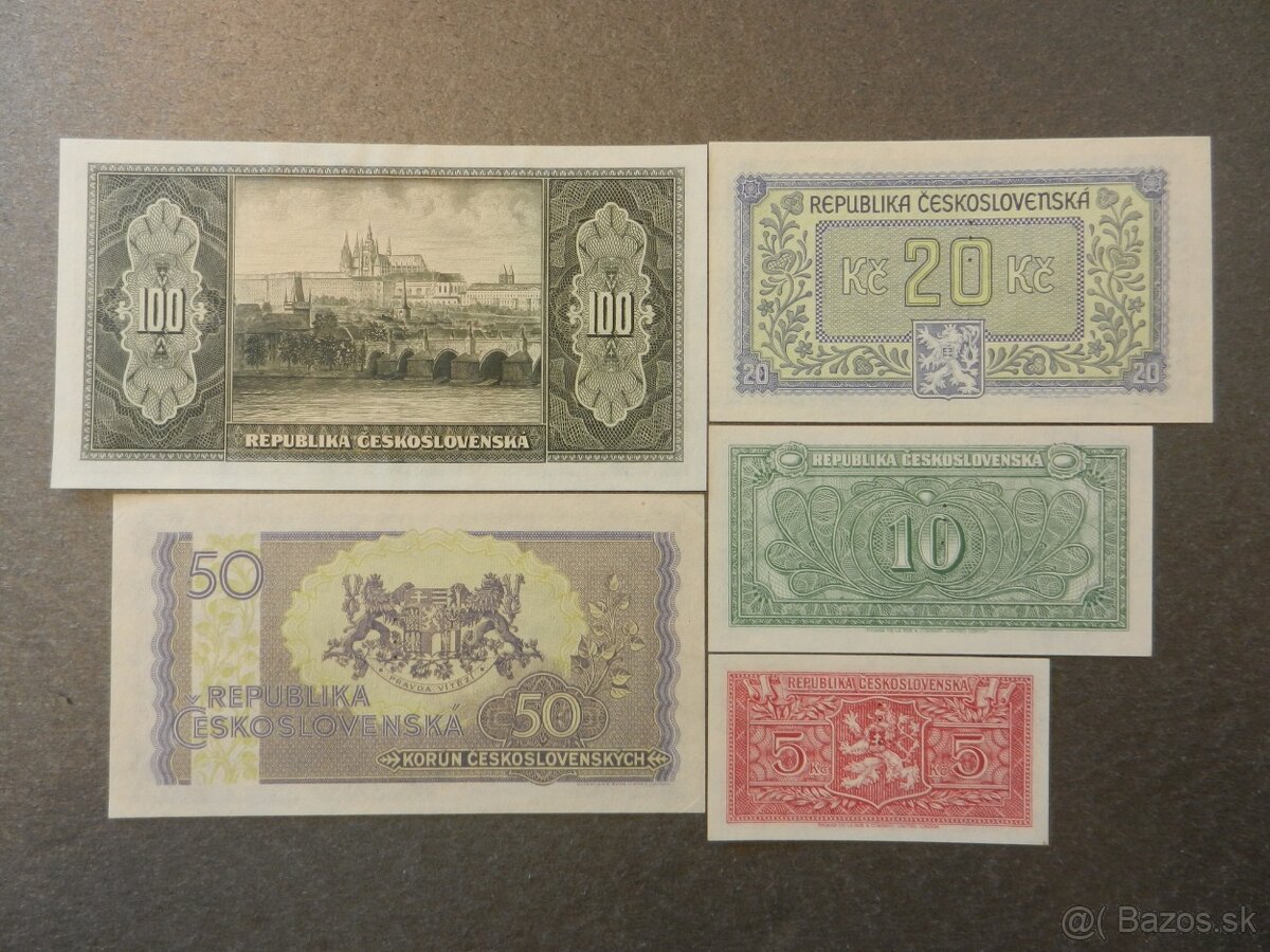 Staré bankovky Anglická emisia - 6