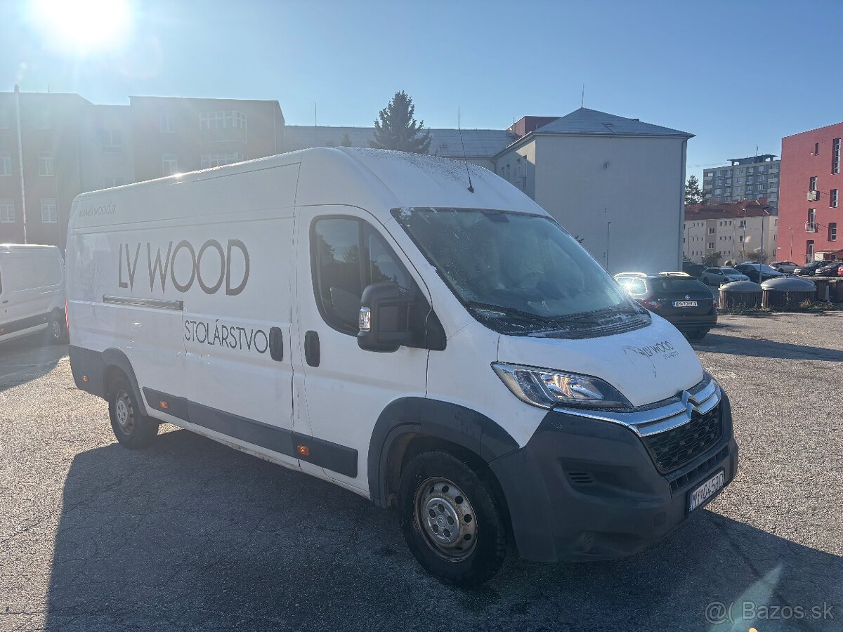 Citroen Jumper MAXI 2.2.HDI L4H3 kúpené v SR 117000km - 6