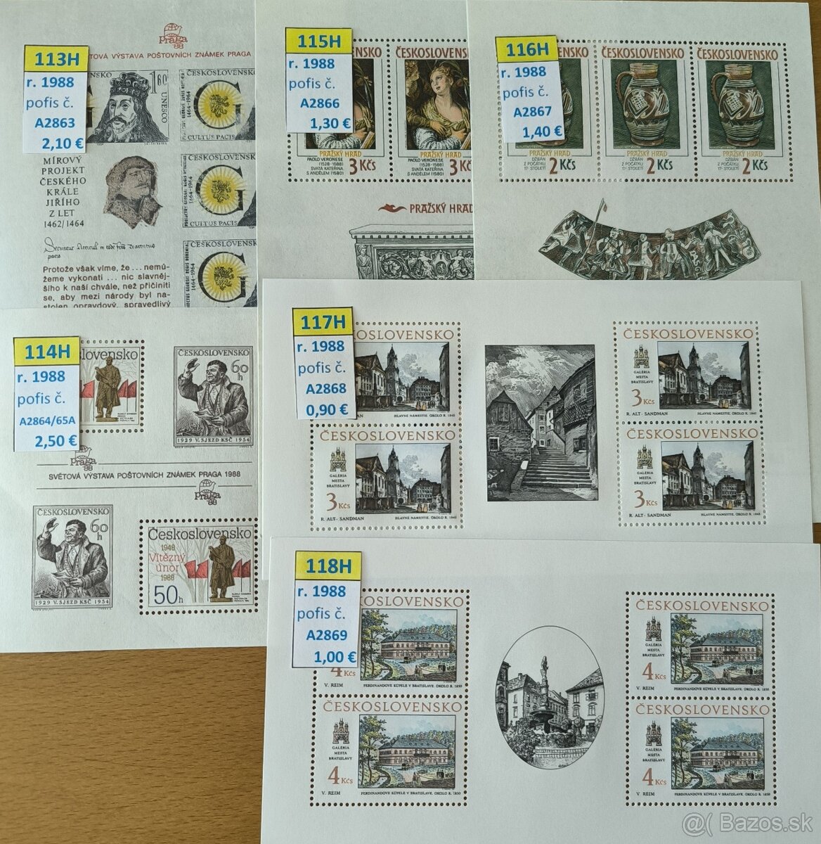 Hárčeky Československo - 2 - 6