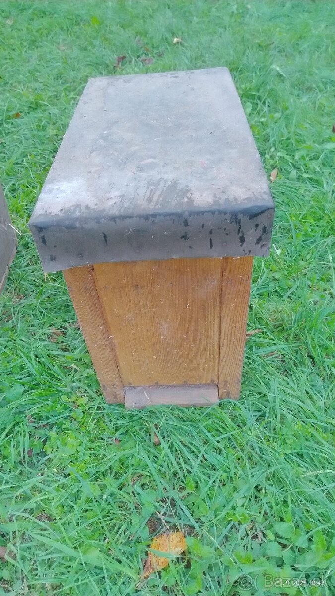 Starožitné gazdovské náradie hrable vidly koryto ule - 6