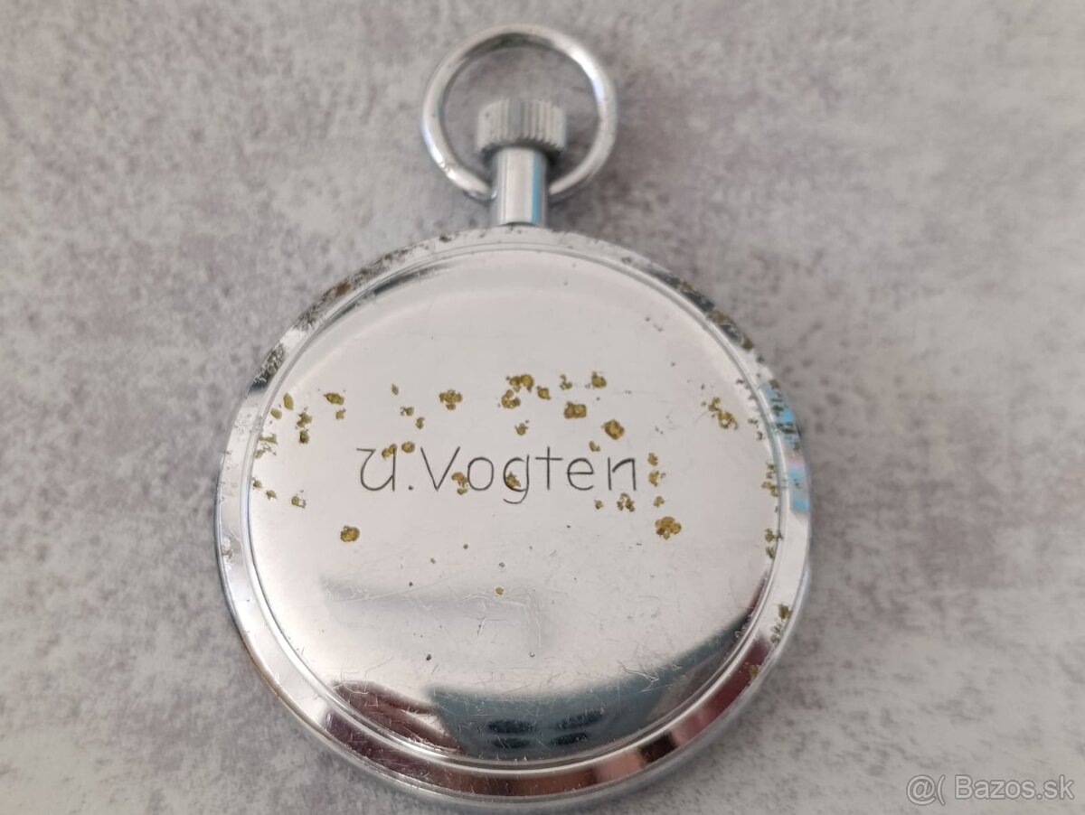 Zajímavé staré německé kapesní stopky Junghans. Funkční - 6