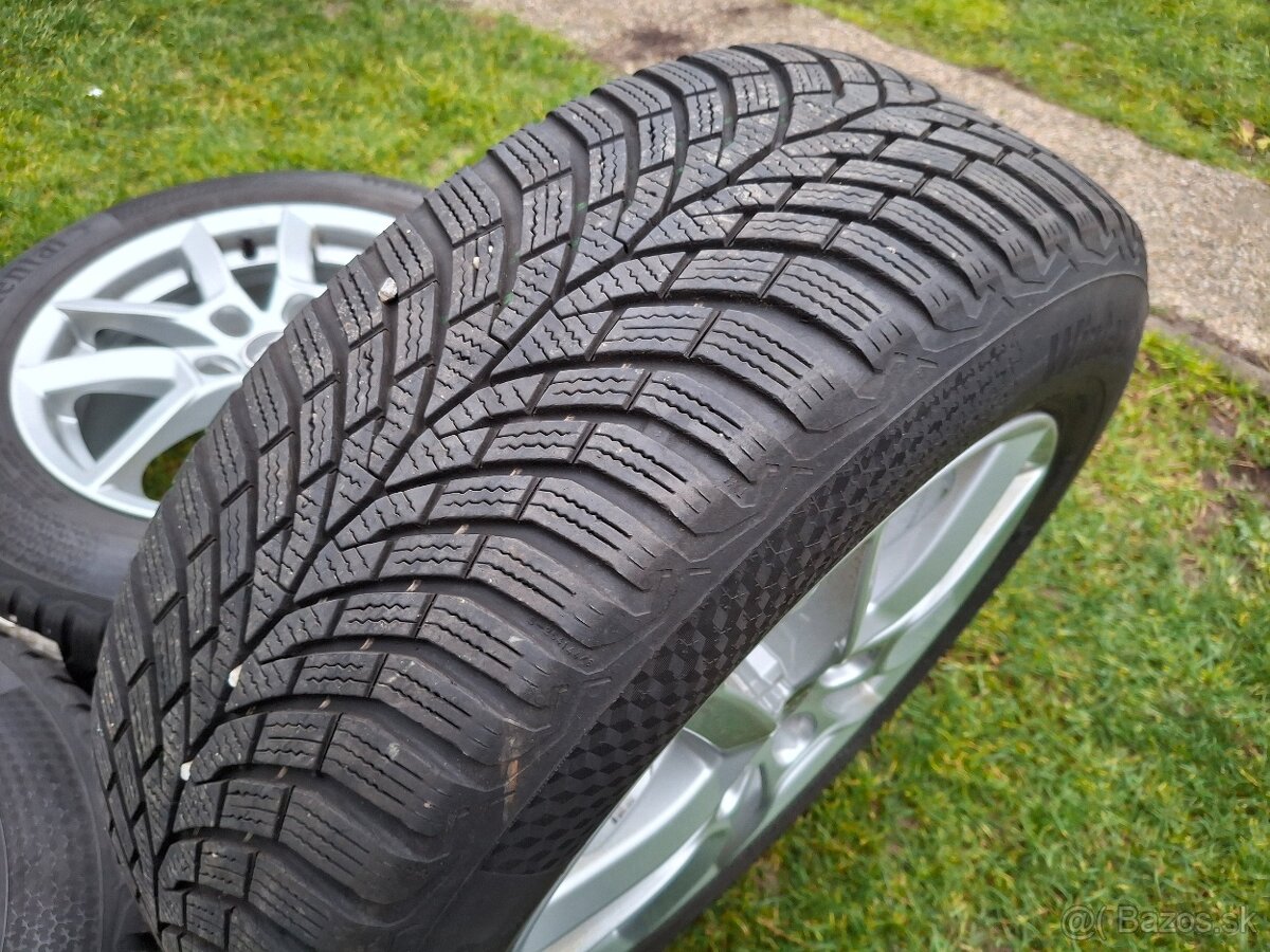 16" ALU 5x112 (audi a iné) + zimné 205/60 r16 8mm TOP - 6