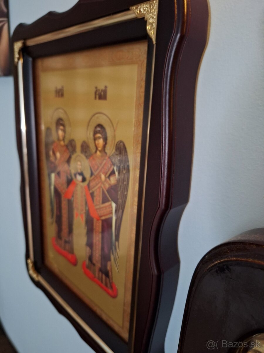 Ikona Archanjel Michael a Gabriel - 6