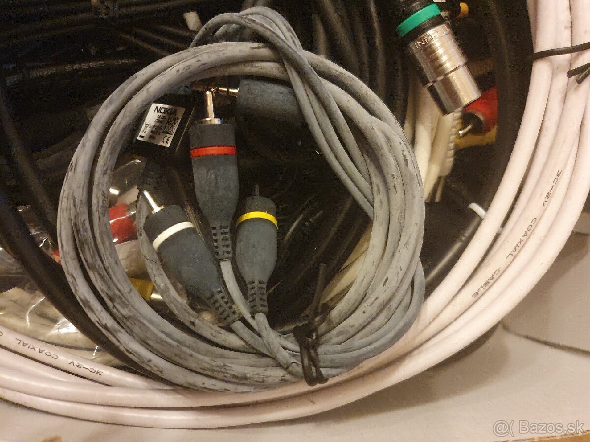Rôzne audio a video káble - 6
