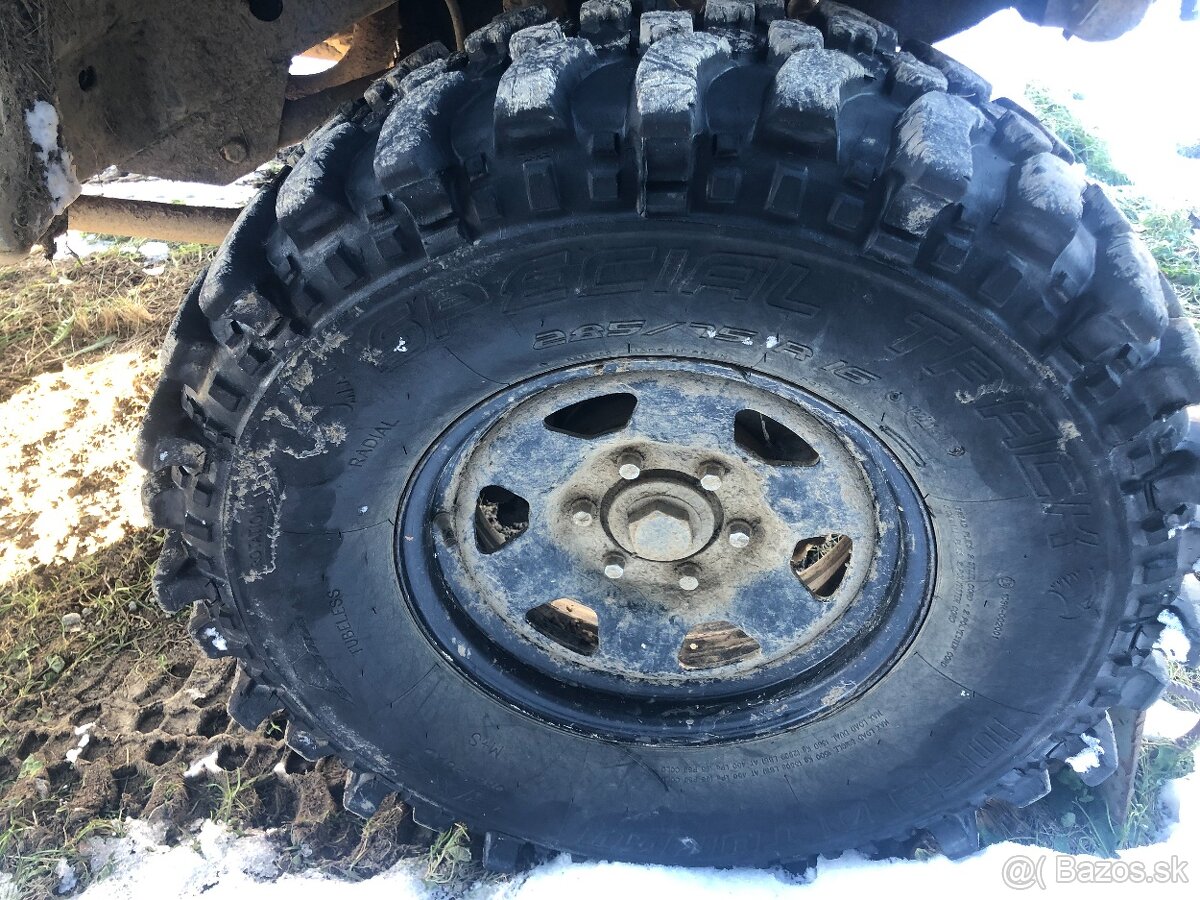285/75/ R16 pneumatiky T3 offroad pneu - 6